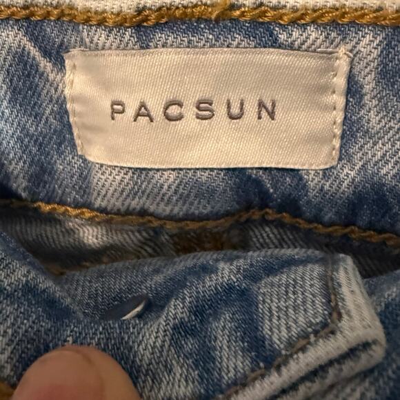 NWT pacsun denim miniskirt size 24 - Picture 4 of 5